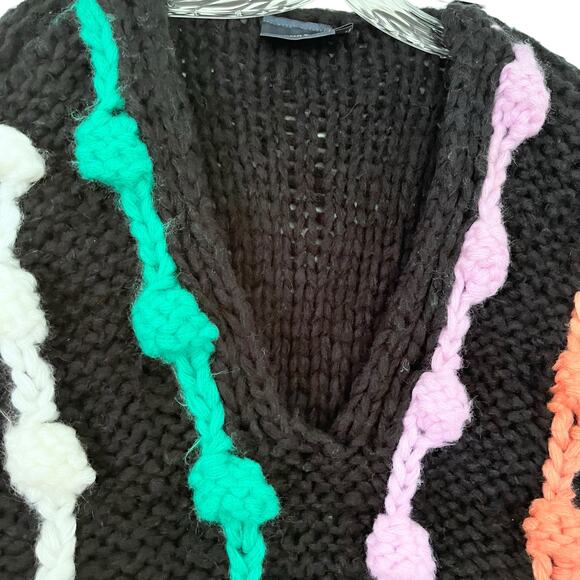 Anthropologie Maeve Bauble Knit Sweater Vest One Size - Picture 4 of 11